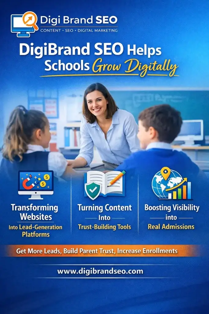 How DigiBrand SEO Helps Schools Grow Digitally