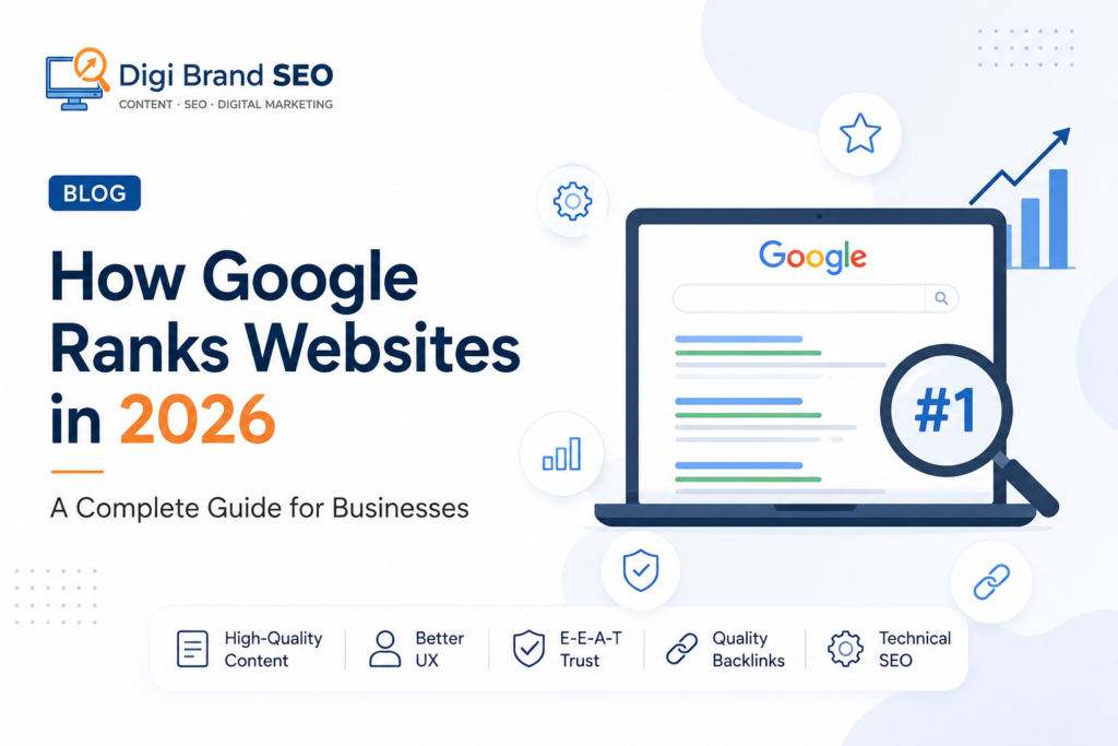 How Google Ranks Websites in 2026